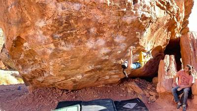 Monkey Bar Right v6, Red Rock - Beta Video from conetoiles