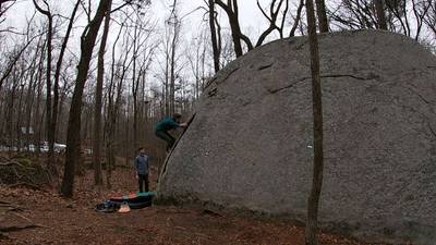 Long Board v0, Boat Rock - Beta Video from brookebodrey