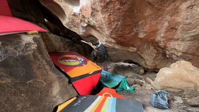 Lungfish v6, Hueco Tanks - Beta Video from elliepie