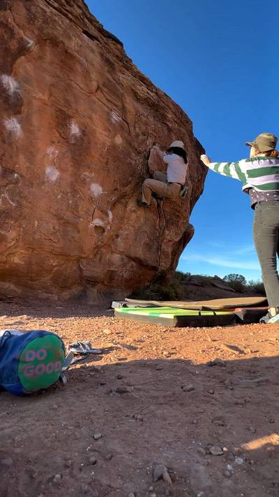 Teepee Dyno v2, Moe's Valley - Beta Video from shanslowclimbs