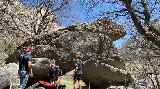 Two Face v2, Little Cottonwood Canyon - Beta Video from rubbersharkman