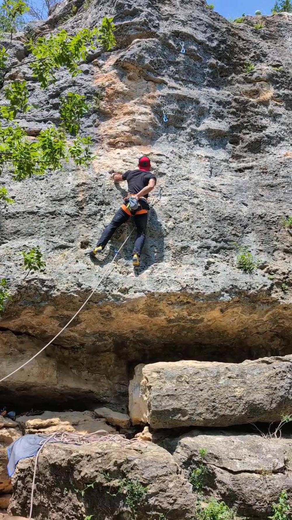 Sidewinder 5.10c, Reimer's Ranch - Beta Video from mikeell1