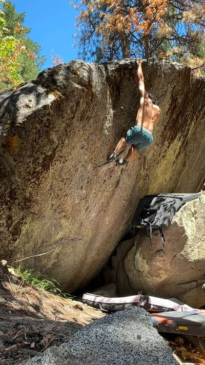 The Squamish Problem v5, Leavenworth - Beta Video from colinjacob