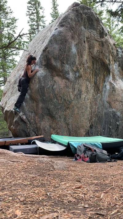 Guanella Arete v5, Guanella Pass - Beta Video from emilyspowis