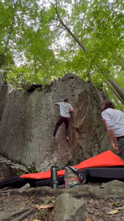 Humility v5, Coopers Rock - Beta Video from hobbitofthewoods