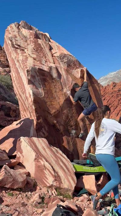 Cavity v4, Red Rock - Beta Video from jordiclimbs