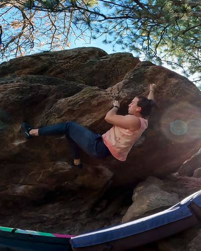 Battaglia's Bottom v7, Flagstaff Mountain, CO - Beta Video from stoopkid