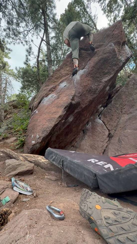 That Flakes It v1, Flagstaff Mountain, CO - Beta Video from takeda