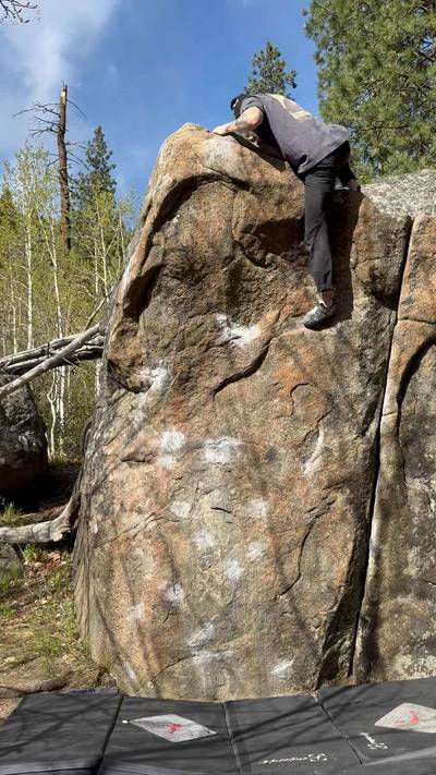 Crimp, Crimp, Slap, Throw v4, Leavenworth - Beta Video from climb_ryan