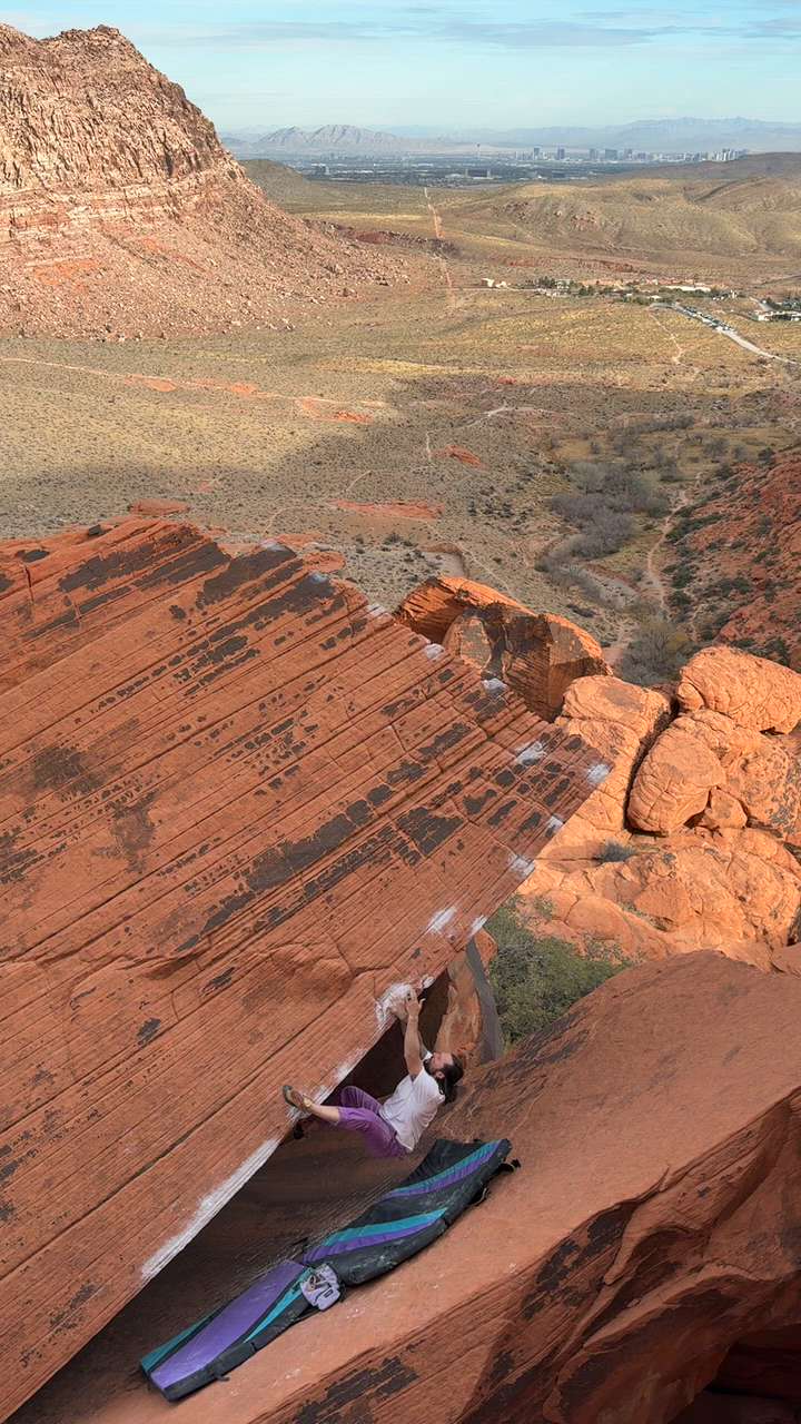 Mml North Rocks Martinent's Rails v2 - Kraft, Red Rock Bouldering - Watch Beta Videos