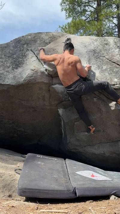 Sitting Bull v4, Leavenworth - Beta Video from cc.climbs.rocks