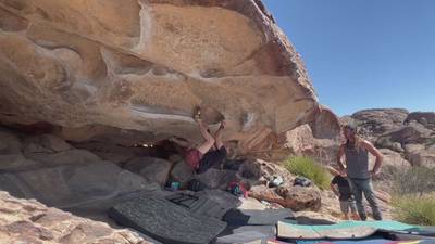 Moonshine Right v5, Hueco Tanks - Beta Video from brenner.rauch