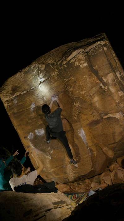 Cyclops v5, Red Rock - Beta Video from rickyslclimbs