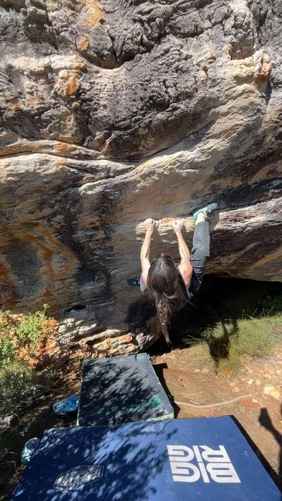 Mary's Roof v4, Rocklands - Beta Video from mandykeathley