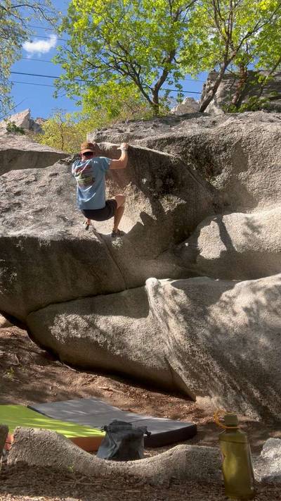 Double Dyno (AKA Dan's Problem) v2, Little Cottonwood Canyon - Beta Video from nicksmith