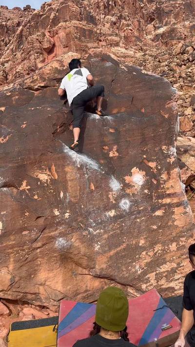 The Croupier v2, Red Rock - Beta Video from austinclimbsweird
