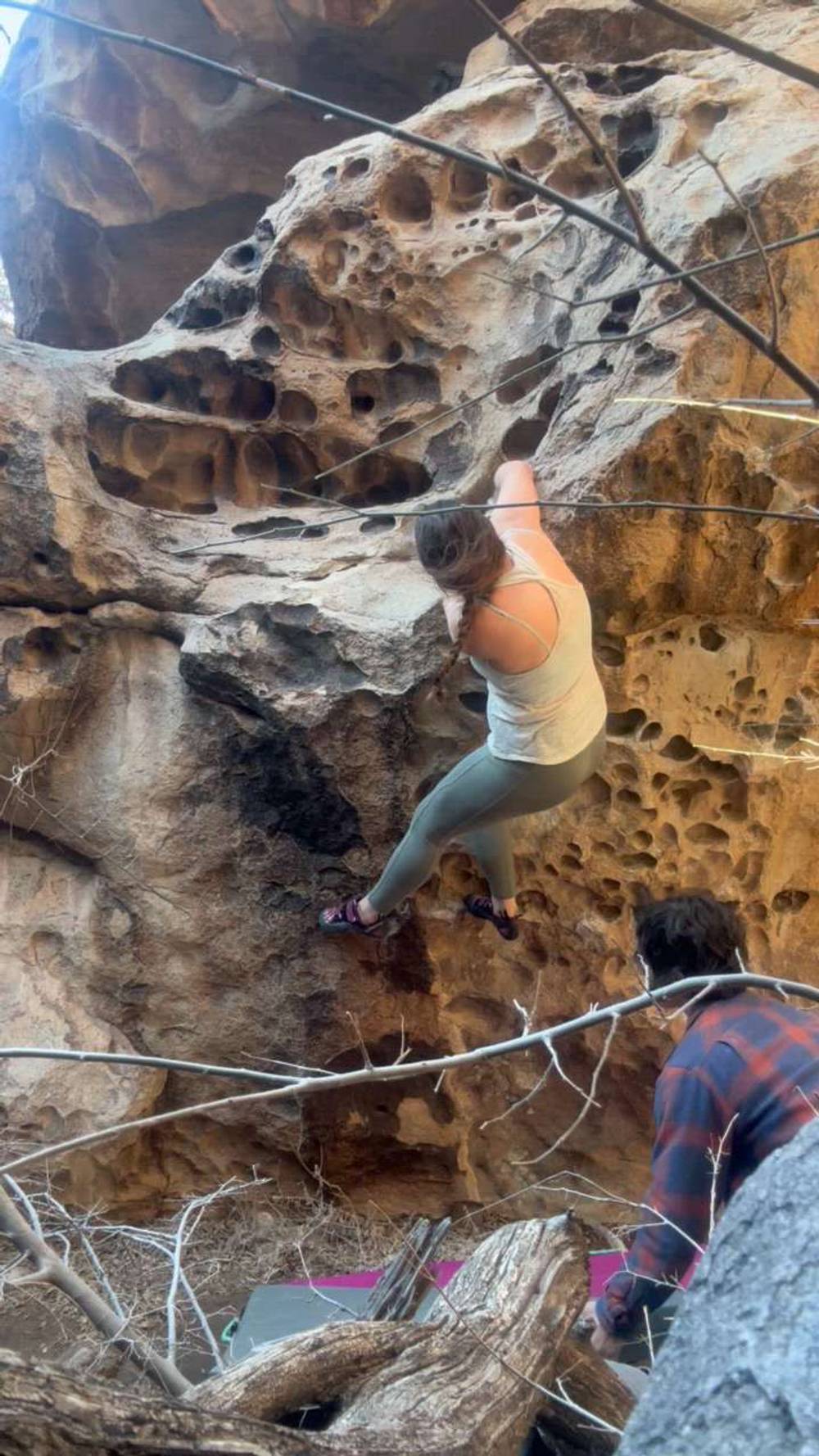 Birth Lefts v1, Hueco Tanks - Beta Video from jnl32291