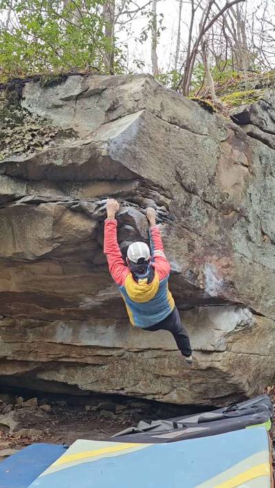 Bro-ner v6, New River Gorge - Beta Video from Spencer26.2