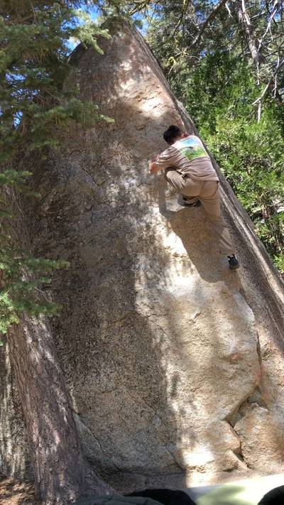 Campground Arete v1, Black Mountain - Beta Video from keav