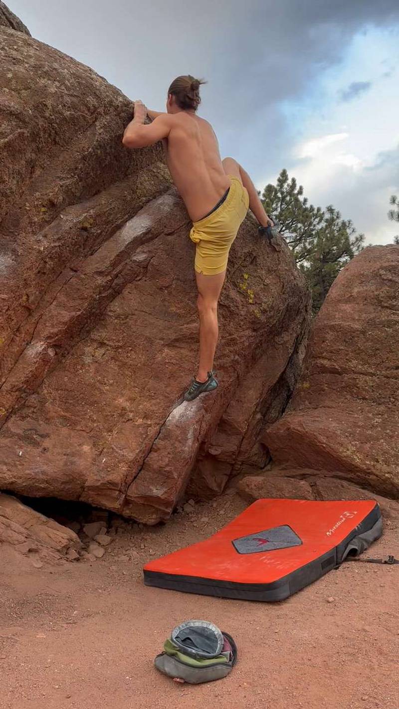 Far Right Bulge v3, Flagstaff Mountain, CO - Beta Video from Chris_Ol