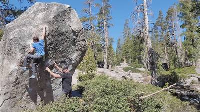 Girls on Film v7, Lake Tahoe - Beta Video from BB.climbz