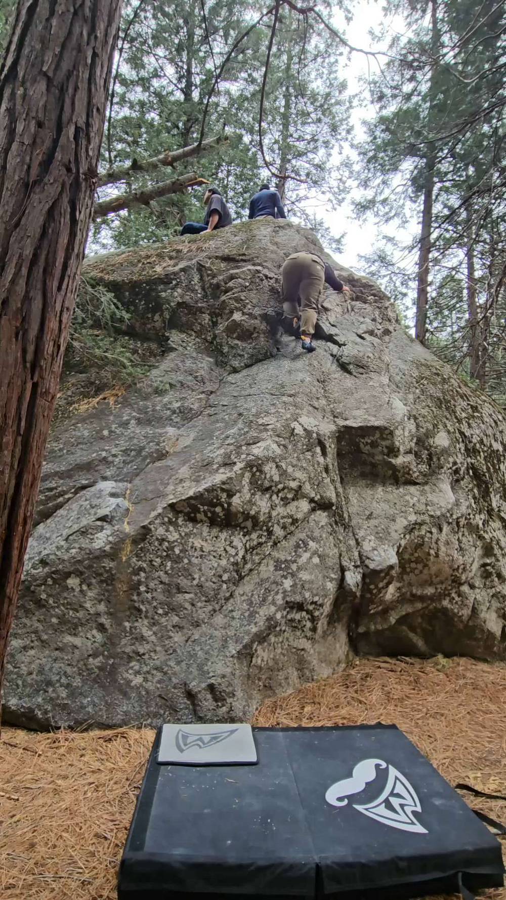 Bathroom Variations vB, Yosemite Valley - Beta Video from Corgi_Climber