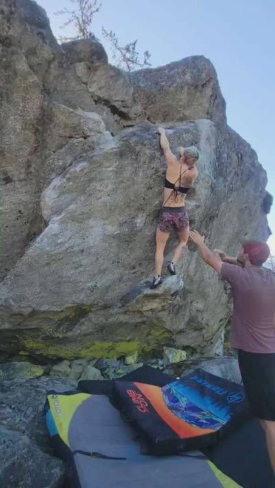 Racing Ra v5, Squamish - Beta Video from climbthatdee