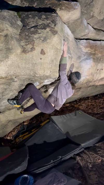 Little Bag of Pinches v6, New River Gorge - Beta Video from kthebellz