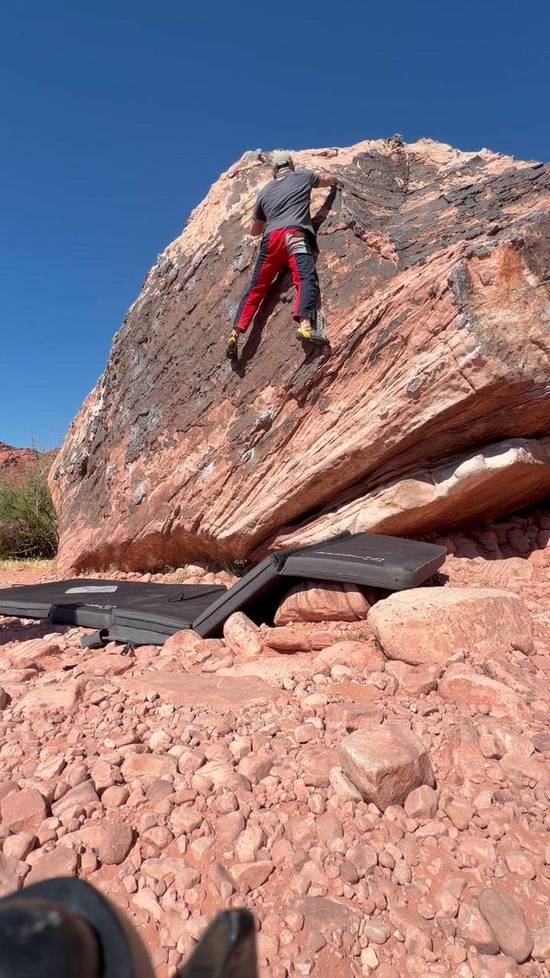 Fin - Right v0, Red Rock - Beta Video from Kelly.gage