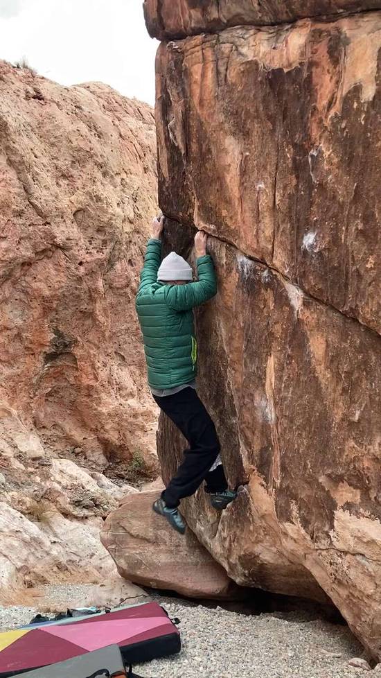 B Team Arete v2, Red Rock - Beta Video from brendang