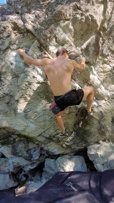 Change Agent v6, Squamish - Beta Video from CarsonClimbs