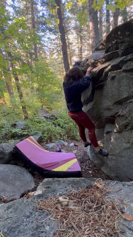 Downe's Arete v1, Little Cottonwood Canyon - Beta Video from almabclimbing