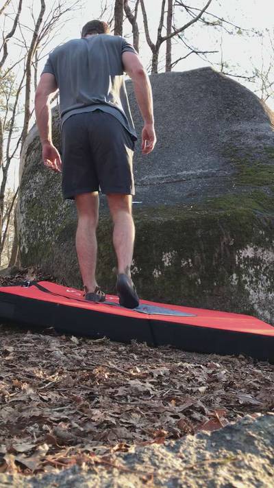 Easy Glove Slab v0, Boat Rock - Beta Video from the_bomb_dot_com