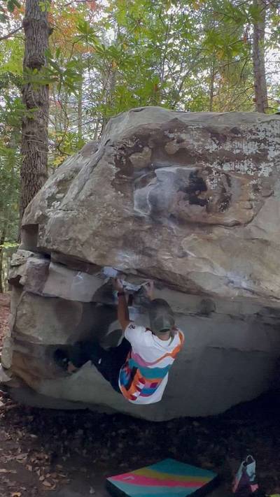 There's No I in Illiterate v7, New River Gorge - Beta Video from RockaTanaka