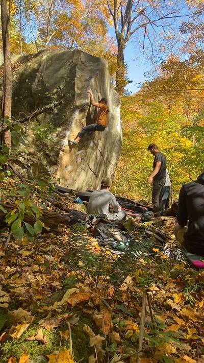 Sunshine Arete v5, New River Gorge - Beta Video from Willer