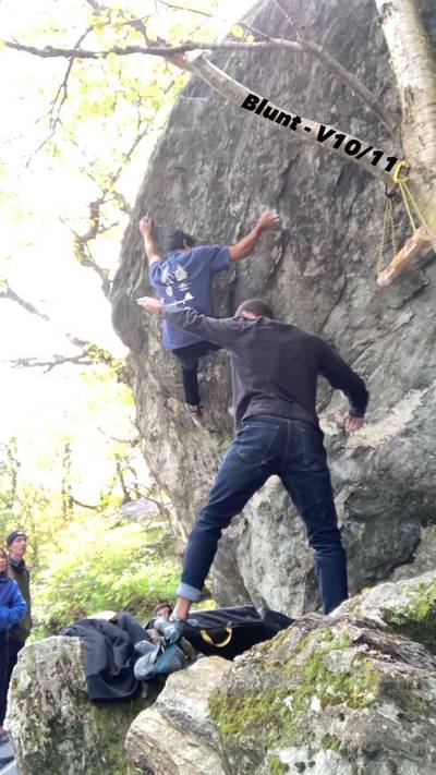 Blunt v11, Smugglers' Notch - Beta Video from Bats
