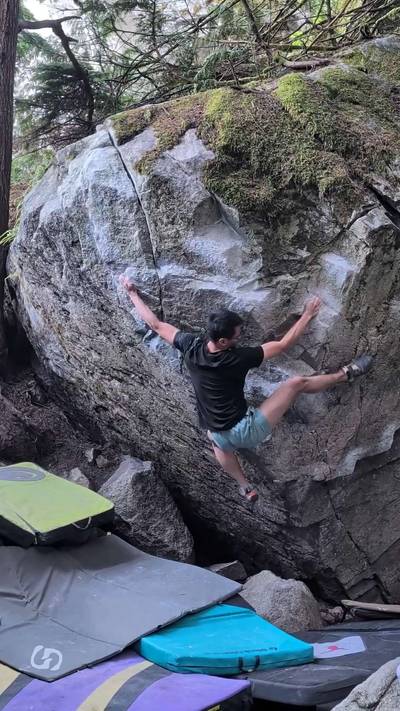 Minor Threat v6, Squamish - Beta Video from phil_leaps_uphill