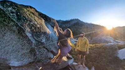 Rail Slide v4, Lake Tahoe - Beta Video from MCboulders