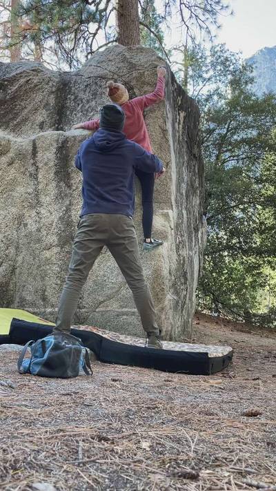 Doorknocker v0, Yosemite Valley - Beta Video from mgoodwin