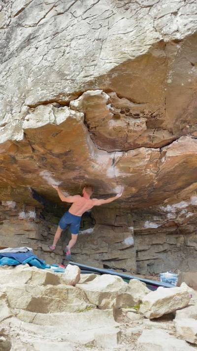 Kneeling Before Power v10, Horseshoe Canyon Ranch - Beta Video from awclimbe86