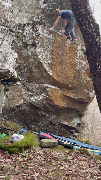Strickland Mentin Dyno v7, Cowell - Beta Video from awclimbe86