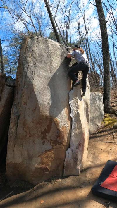Fire Crack Flake v1, Stone Fort - Beta Video from MisterClimber