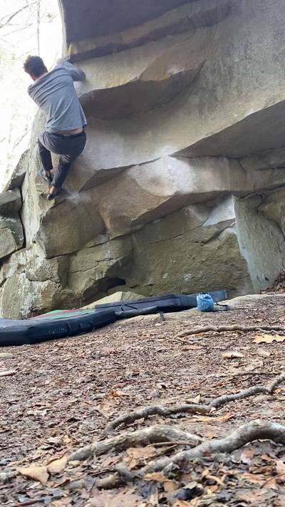Tennessee Thong v7, Stone Fort - Beta Video from jordiclimbs