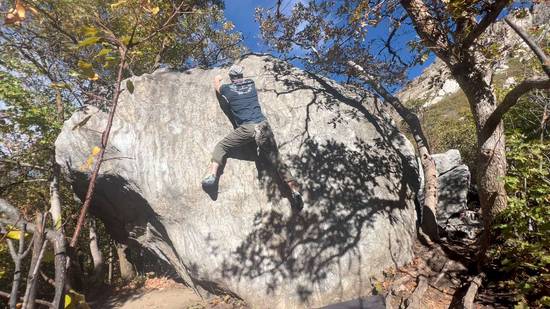 Chip Butty v5, Little Cottonwood Canyon - Beta Video from rubbersharkman