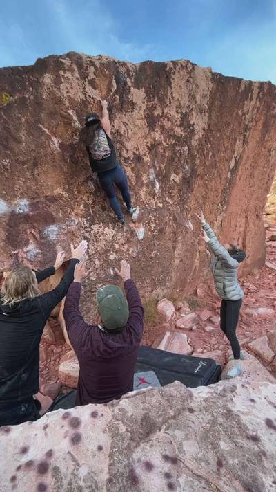 Kraft Dinner Right v7, Red Rock - Beta Video from mountainmarie