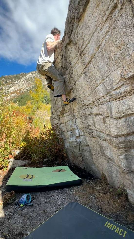 Hidden Fish v3, Little Cottonwood Canyon - Beta Video from ders