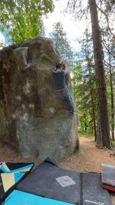 Fridge Right v4, Leavenworth - Beta Video from mattfischerclimbs