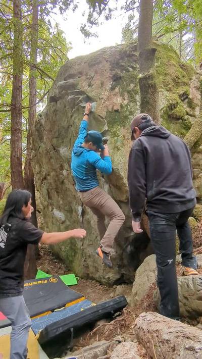 Bootjack Arete v2, Mt. Tamalpais - Beta Video from edasaur