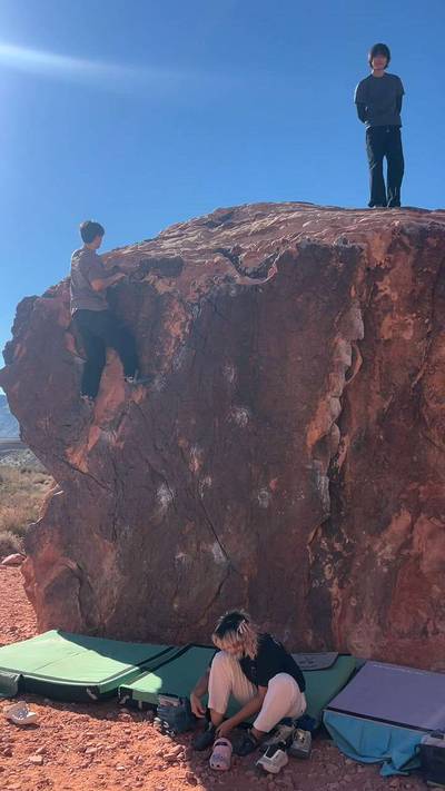 Six Pack v1, Red Rock - Beta Video from lexgoclimb