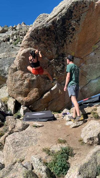Chalk on Rock Warm Up v1, Lincoln Lake - Beta Video from byoon
